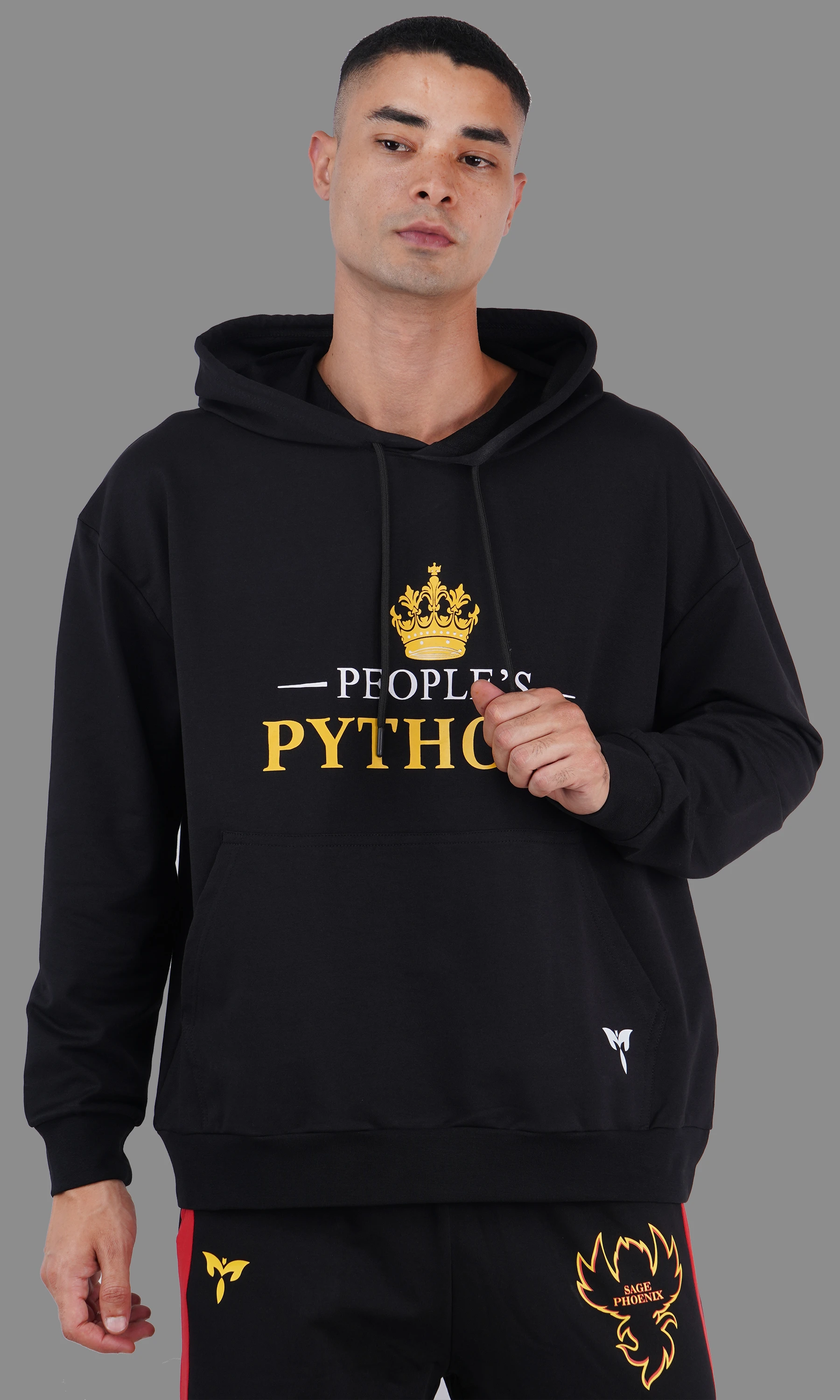 Hoodie 90%POLYESTER 10%NS SPANDEX