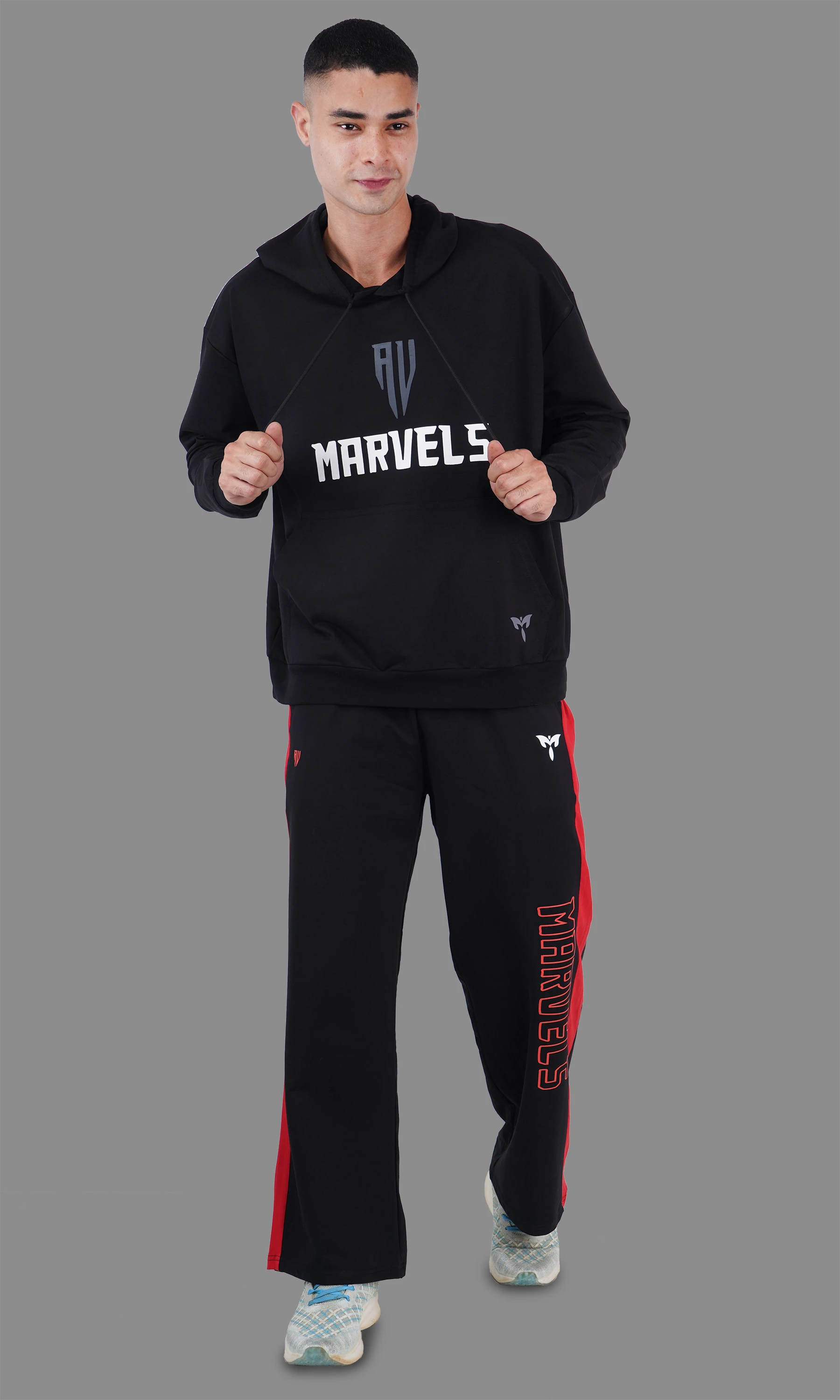 Hoodie 90%POLYESTER 10%NS SPANDEX
