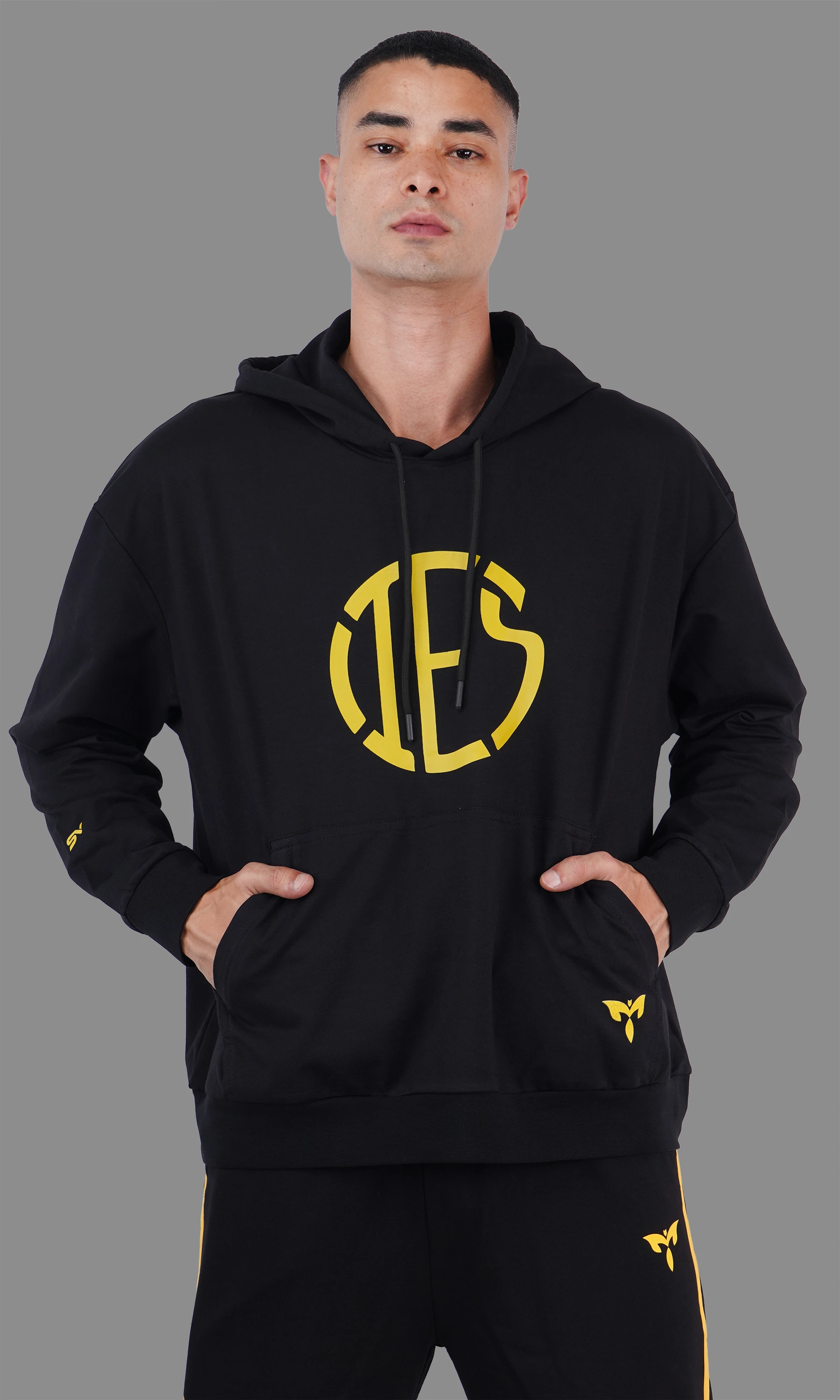 Hoodie 90%POLYESTER 10%NS SPANDEX