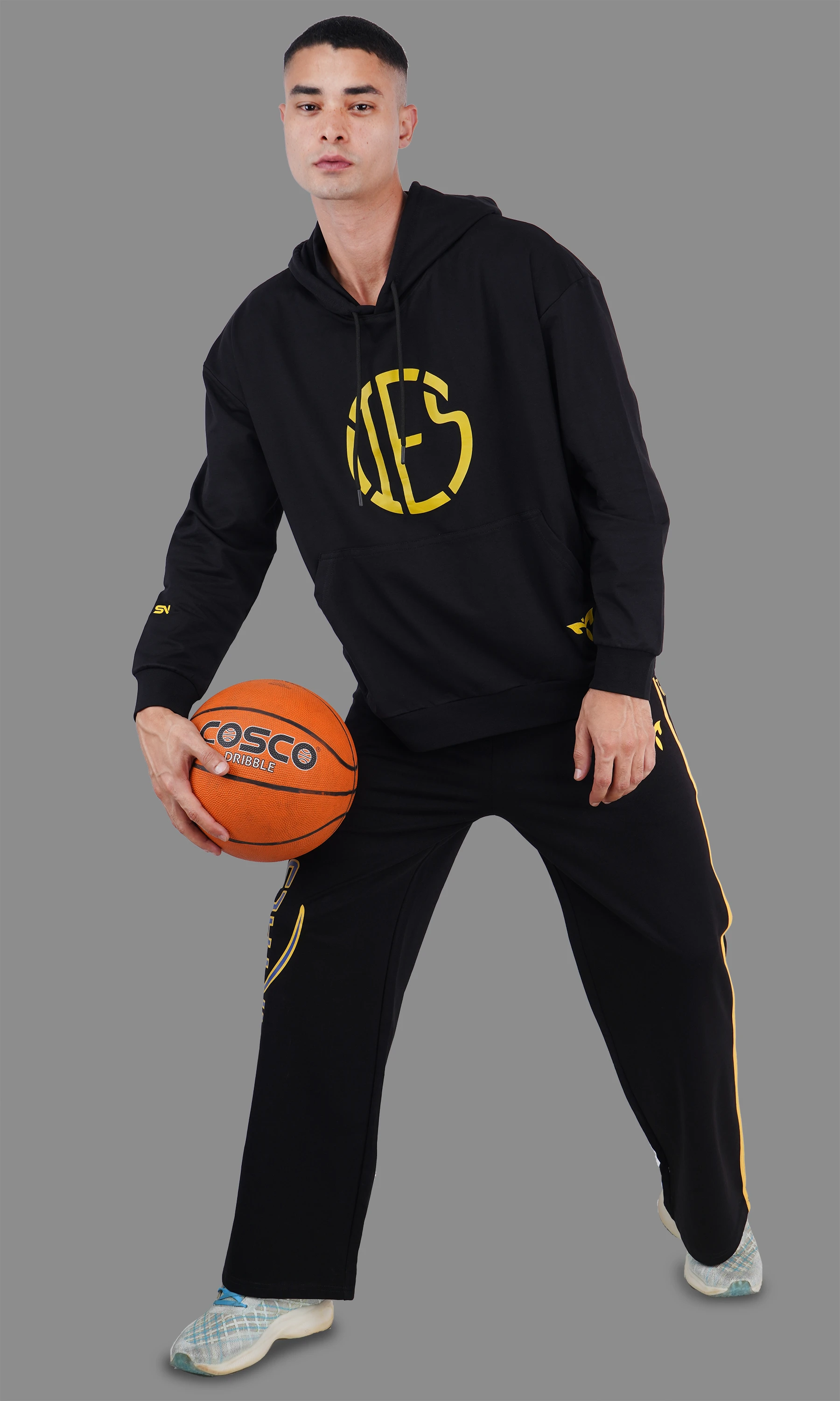 Hoodie 90%POLYESTER 10%NS SPANDEX