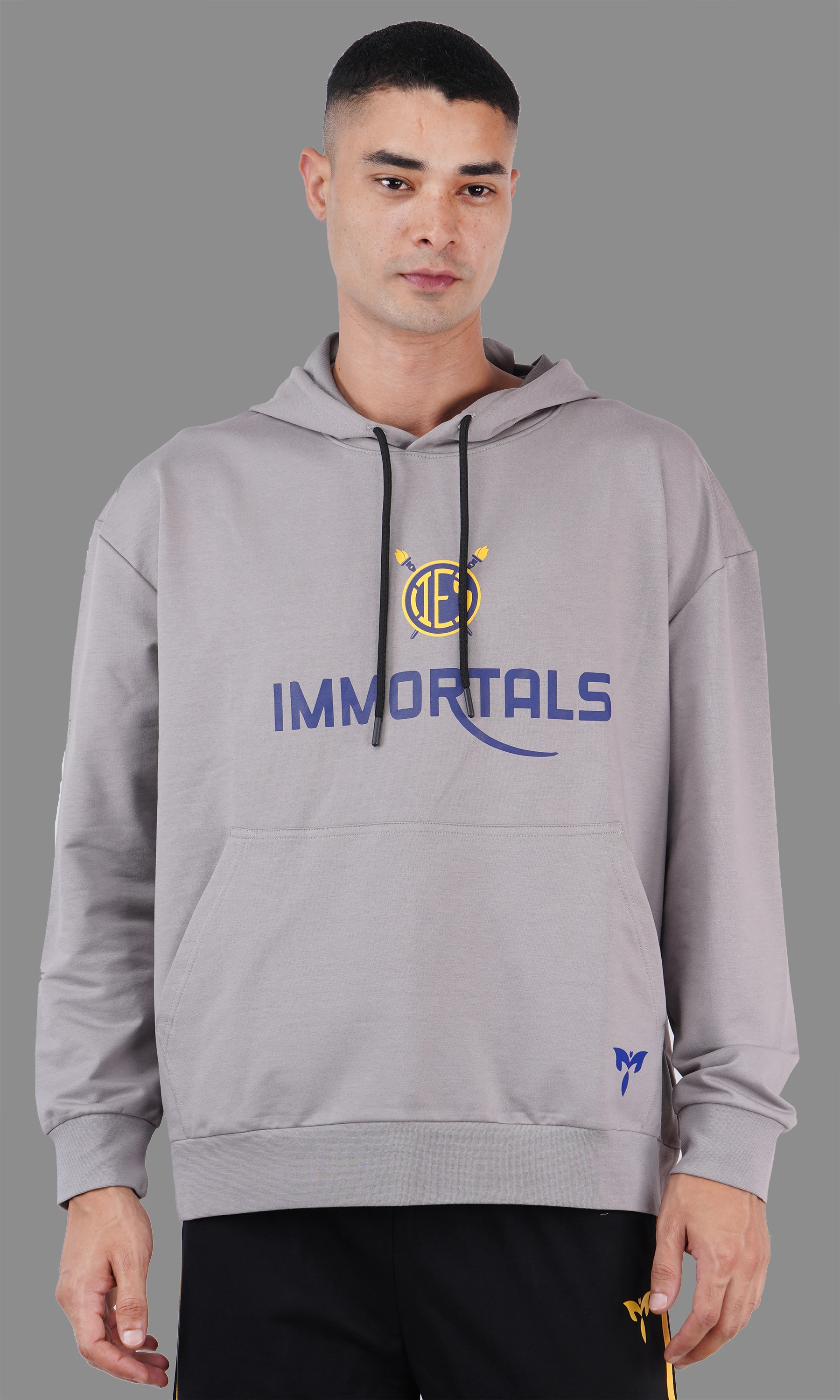 Hoodie 90%POLYESTER 10%NS SPANDEX