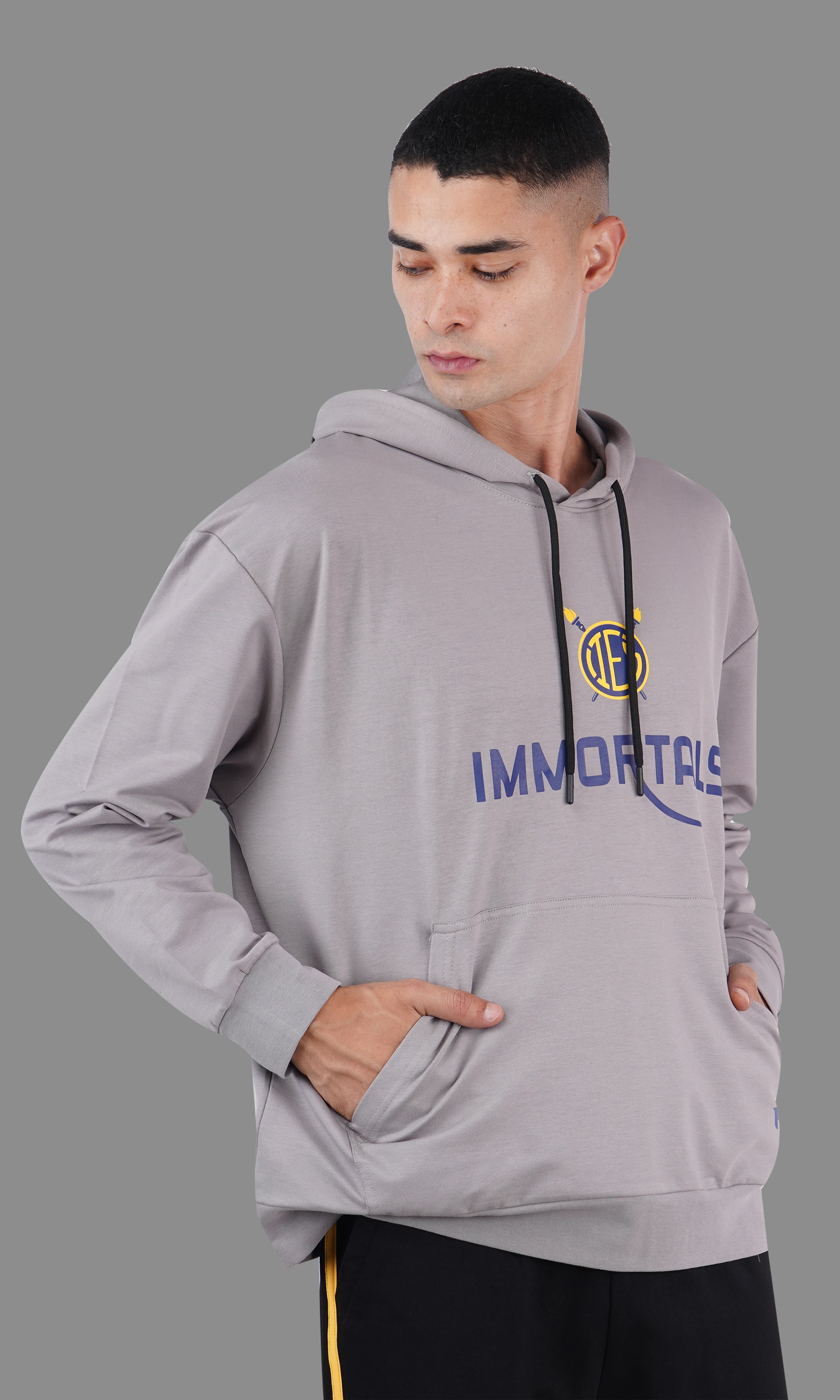 Hoodie 90%POLYESTER 10%NS SPANDEX