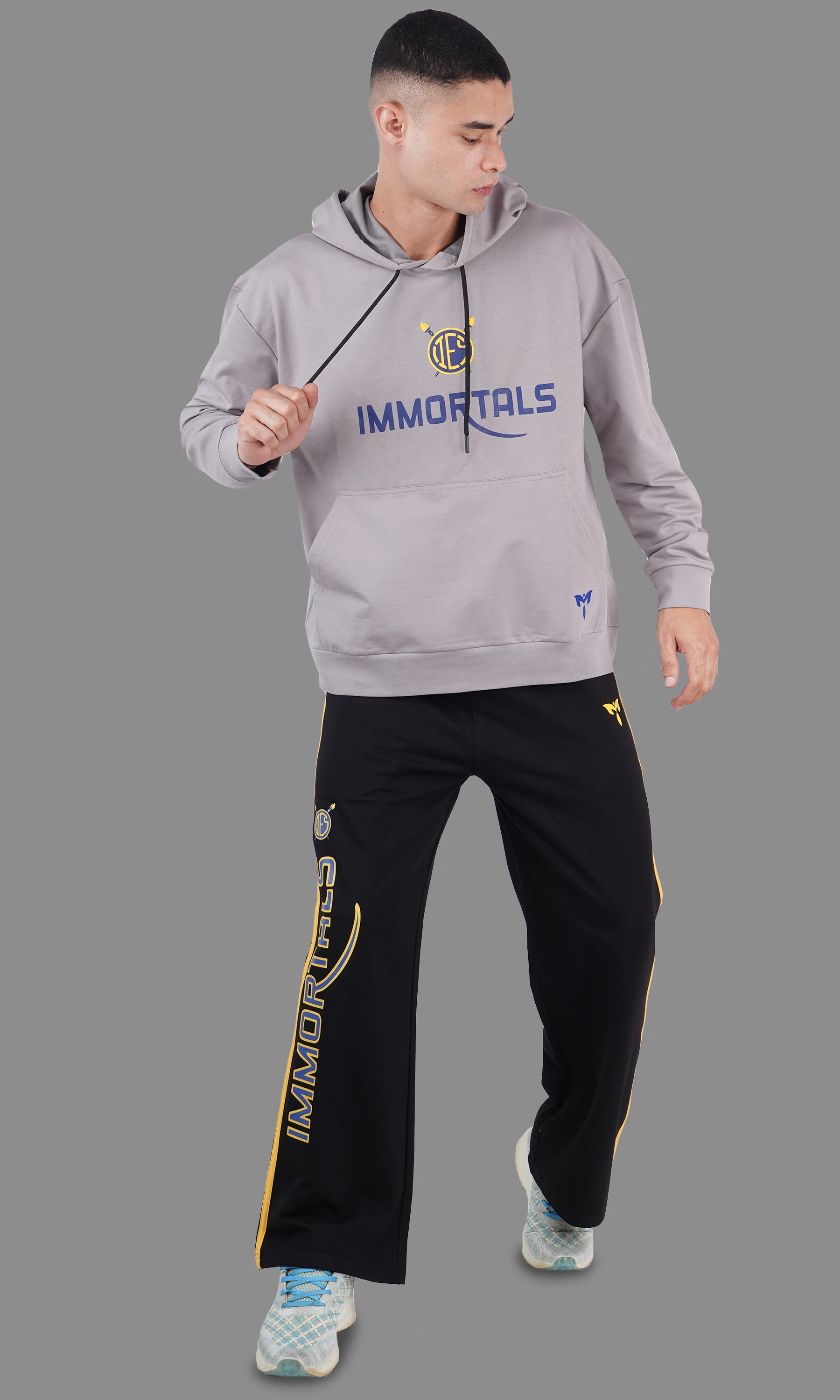 Hoodie 90%POLYESTER 10%NS SPANDEX