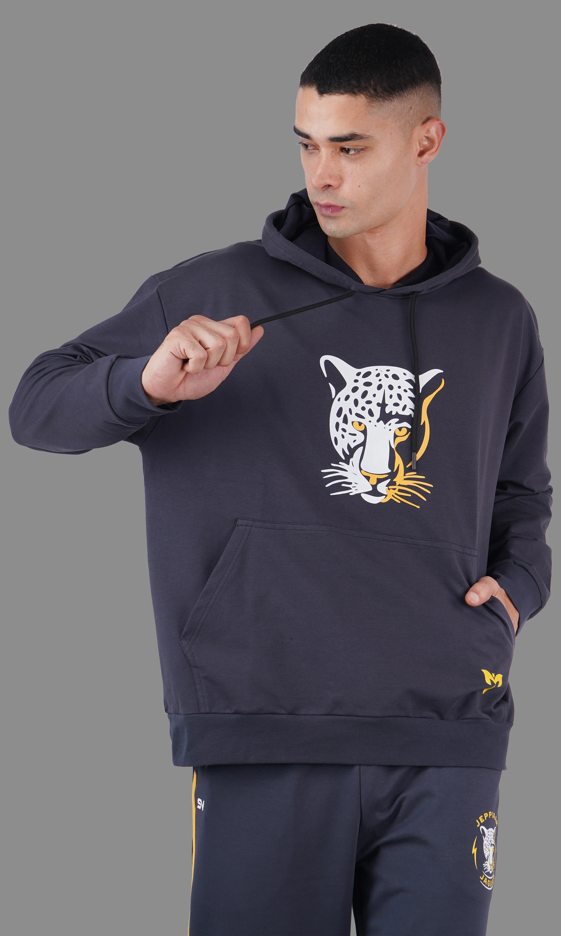 Hoodie 90%POLYESTER 10%NS SPANDEX