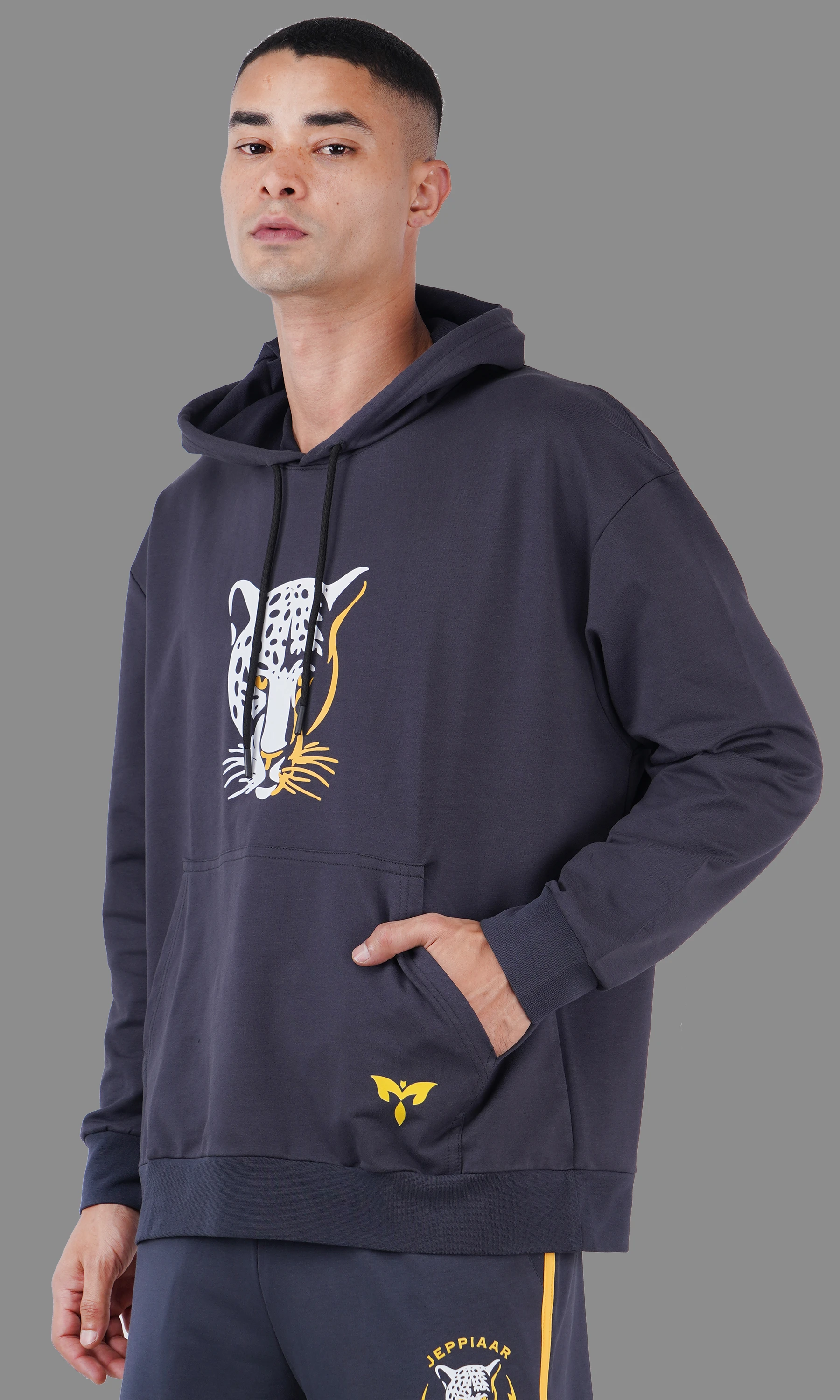 Hoodie 90%POLYESTER 10%NS SPANDEX