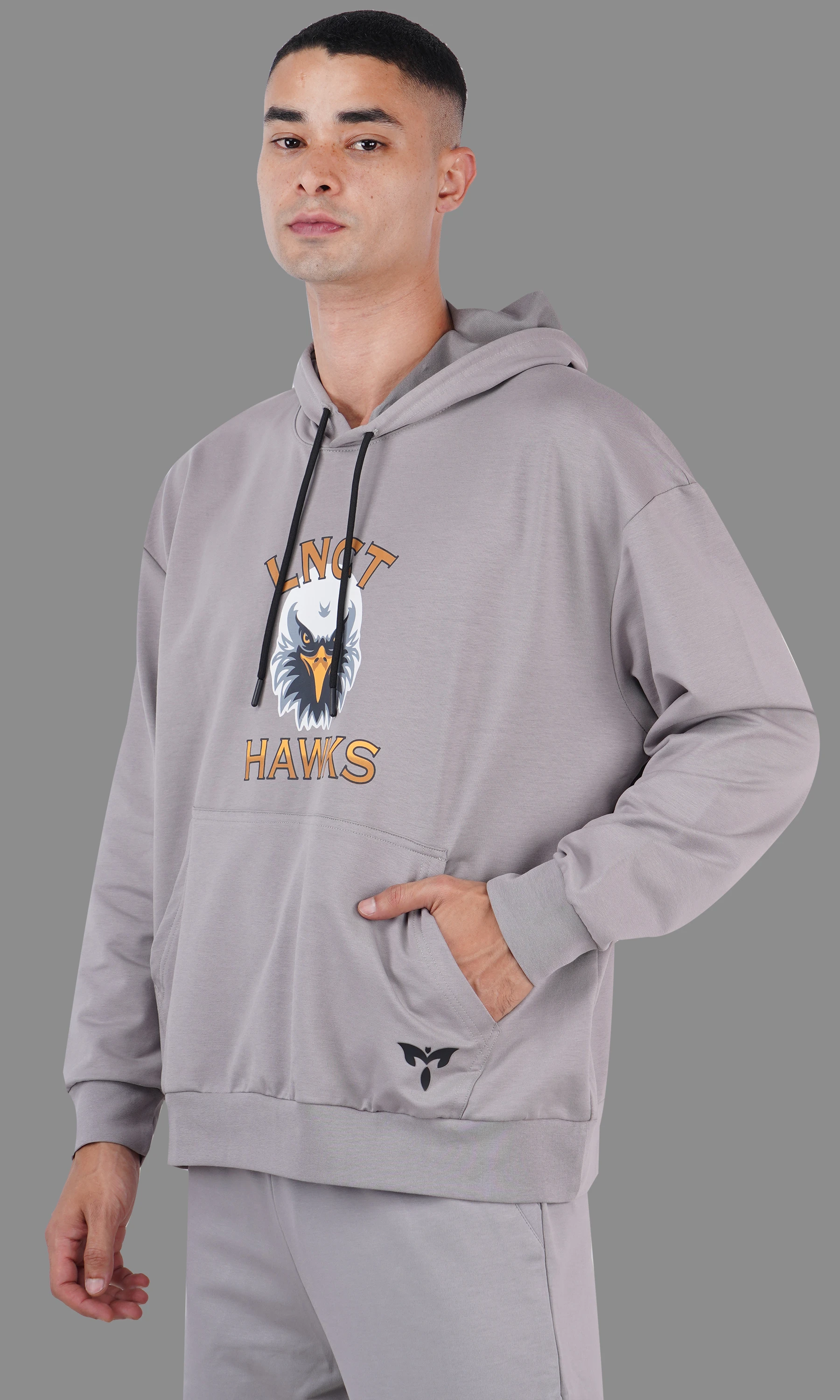 Hoodie 90%POLYESTER 10%NS SPANDEX