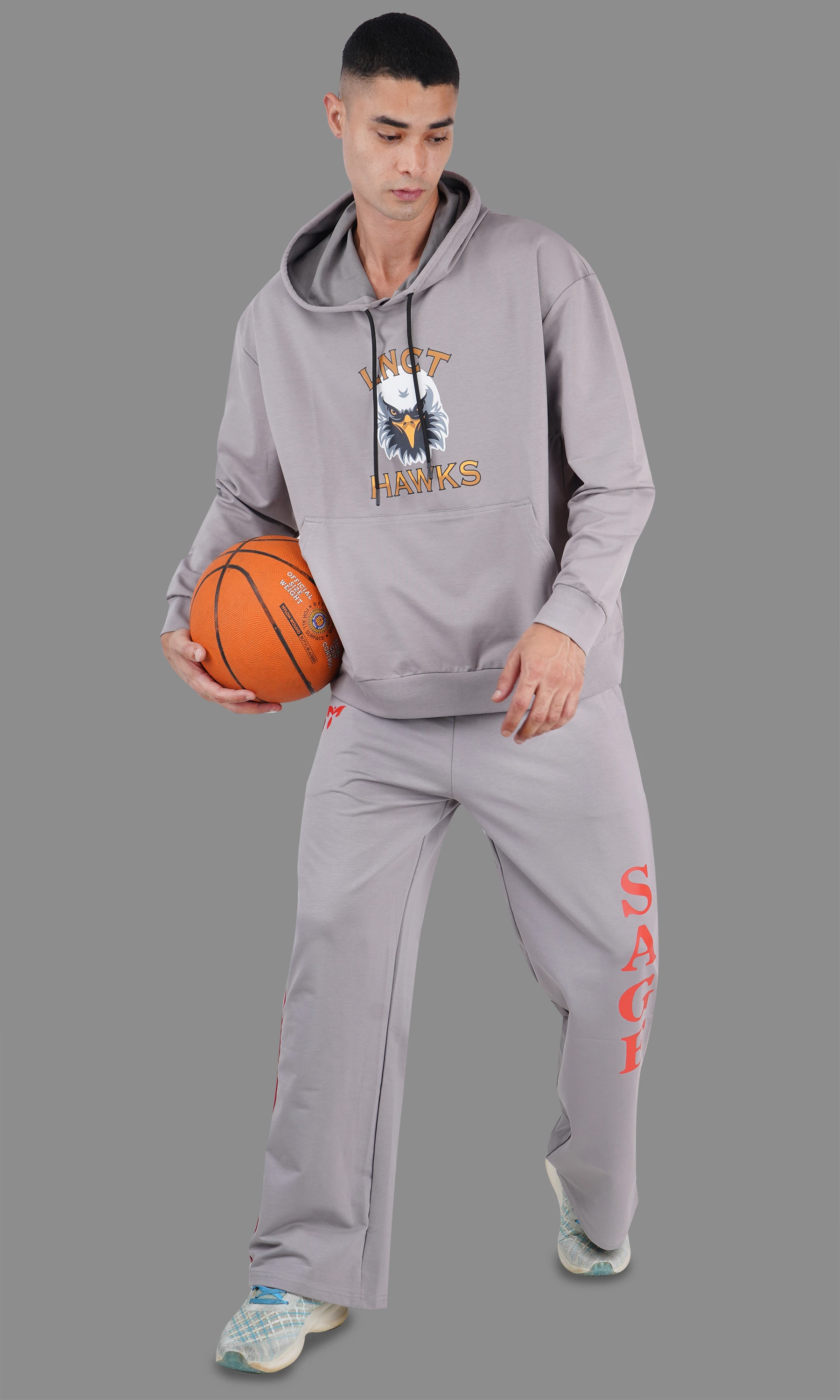 Hoodie 90%POLYESTER 10%NS SPANDEX