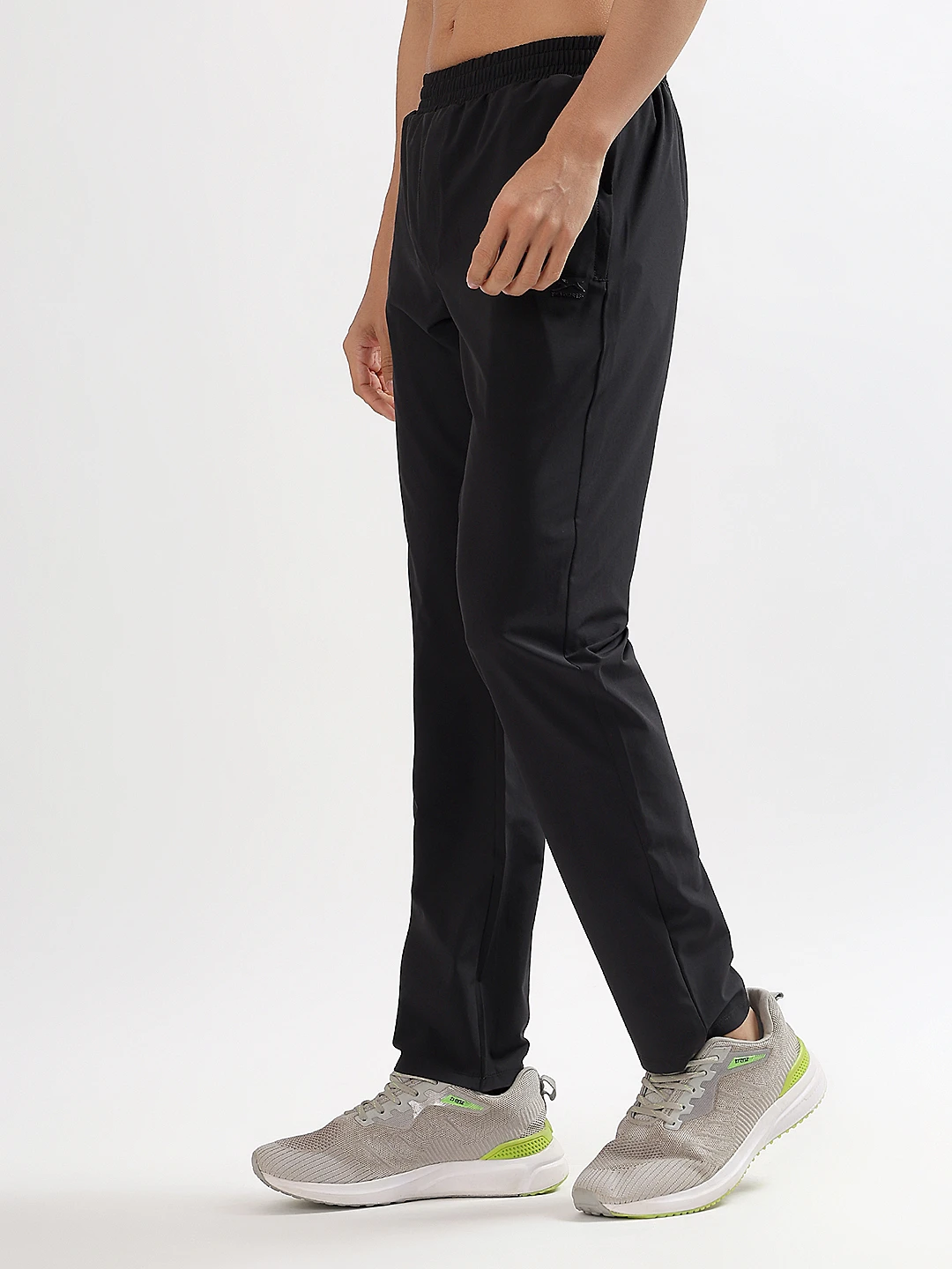 Lower Pockets: 2 Side Zip Back Pocket Opan NS Spandex