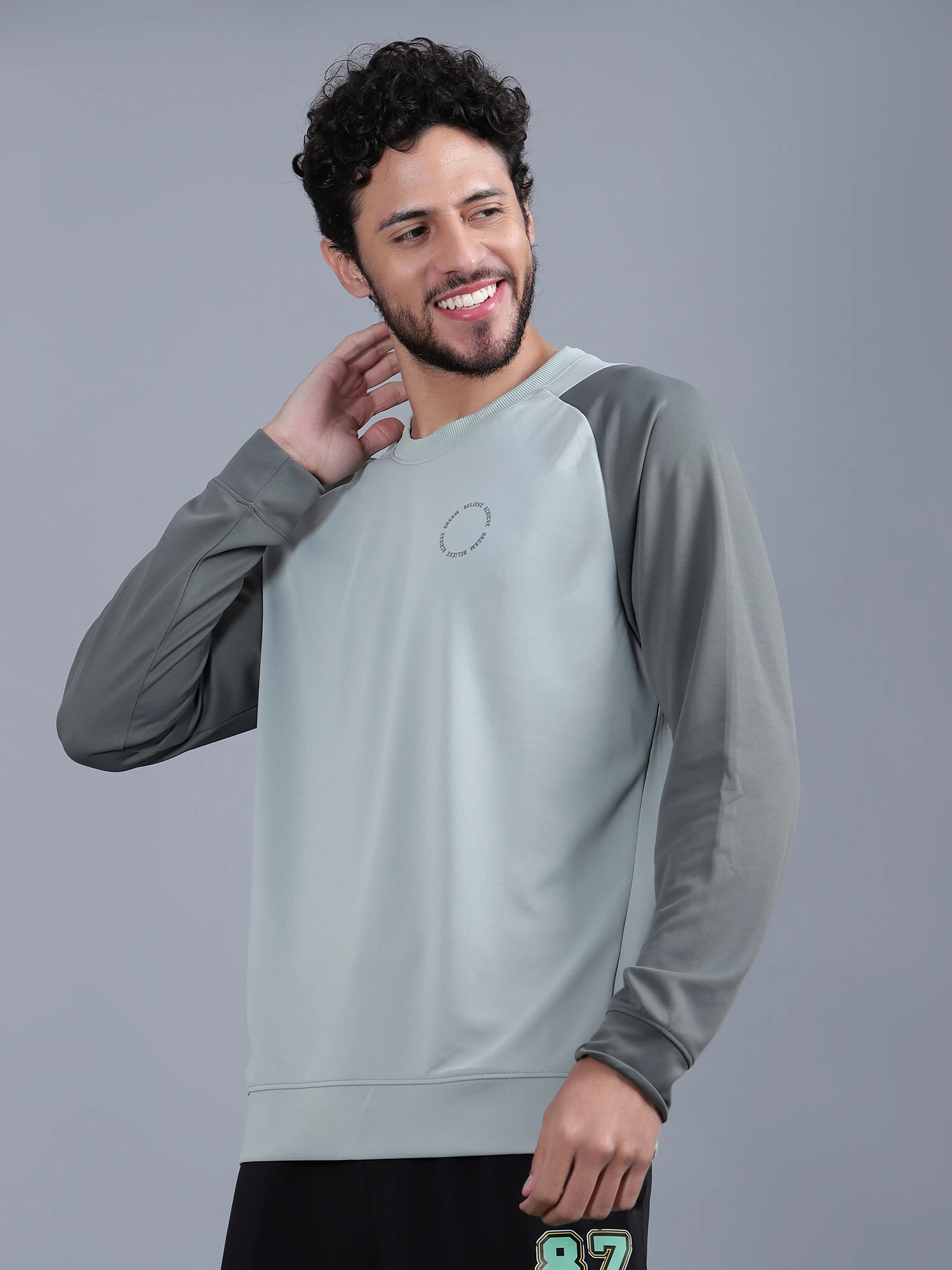 Sweat Shirt Full Sleeves Round Neck 100% polyester