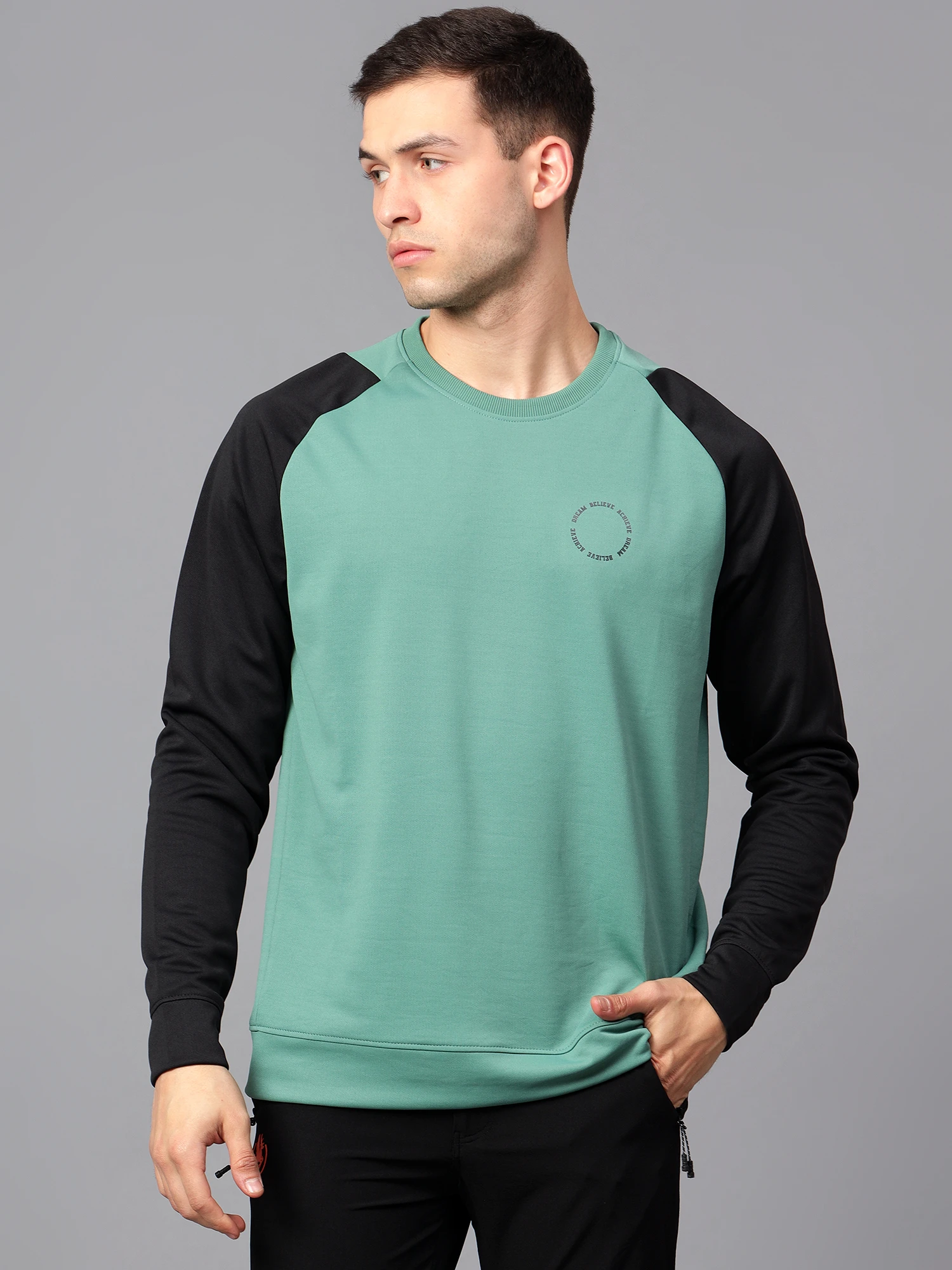 Sweat Shirt Full Sleeves Round Neck 100% polyester